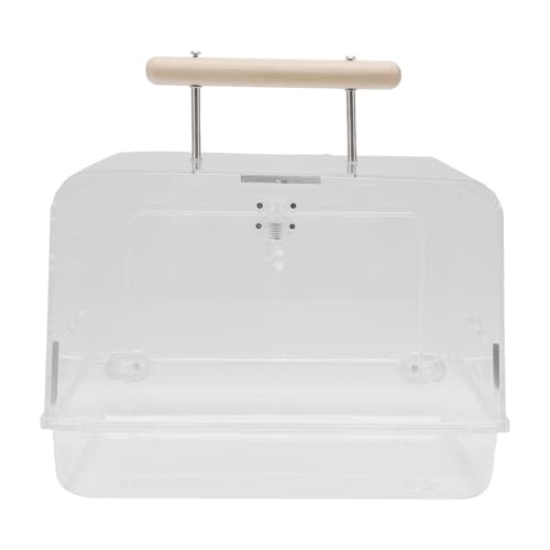Hamsterträger Käfig Tragbare Kleine Tiere mit Reisebehäuse durch Klare Acryl Multifunktional PET CAGE CAGE Tragbare Hamster -Reiseträger Carry Case Hamsterträger Käfig Tragbare Kleine Tiere mit Reisebehäuse durch Klare Acryl Multifunktional PET CAGE CAGE Tragbare Hamster -Reiseträger Carry Case von Hiraith