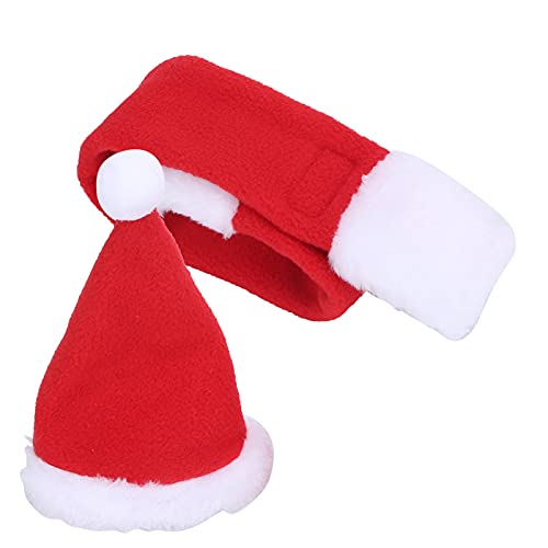 Haustier-Weihnachtskostüm, Niedliches, Weiches, Lustiges, Verstellbares Hut-Outfit für Katzen und Welpen, Puppendekoration, Fotografieren, Kurzer Plüsch, 34 Bis 40 cm (13,3 Bis Haustier-Weihnachtskostüm, Niedliches, Weiches, Lustiges, Verstellbares Hut-Outfit für Katzen und Welpen, Puppendekoration, Fotografieren, Kurzer Plüsch, 34 Bis 40 cm (13,3 Bis von Hiraith
