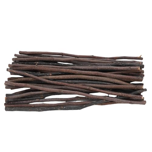 Hiraith 30pcs Natürlich Obstholzkauenstöcke für Kaninchen und Kleine Haustiere, Gesundheitskauspielzeug für Hasen, Meerschweinchen, Hamster und Chinchilla für Mundpflege und Verdauung Hiraith 30pcs Natürlich Obstholzkauenstöcke für Kaninchen und Kleine Haustiere, Gesundheitskauspielzeug für Hasen, Meerschweinchen, Hamster und Chinchilla für Mundpflege und Verdauung von Hiraith