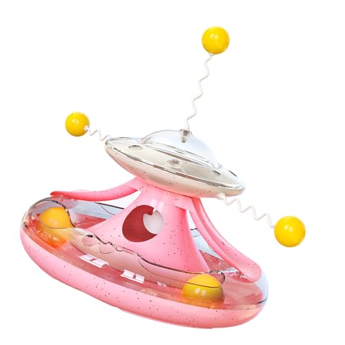 Hiraith Cat Ball Tower Toy Interactive Treensing Cat -Puzzlespielzeug mit Neckstäbchen für Innenkätzchen Hiraith Cat Ball Tower Toy Interactive Treensing Cat -Puzzlespielzeug mit Neckstäbchen für Innenkätzchen von Hiraith