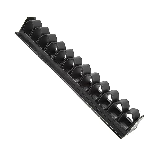 Hiraith Pferdepeitsche Pflanzenhalter, Plastikwandmontagrost für Pferdeställe, Organisiert und Zugänglich, Geeignet für Pferde, Schwarz, 12,2 X 2,5 Zoll Hiraith Pferdepeitsche Pflanzenhalter, Plastikwandmontagrost für Pferdeställe, Organisiert und Zugänglich, Geeignet für Pferde, Schwarz, 12,2 X 2,5 Zoll von Hiraith