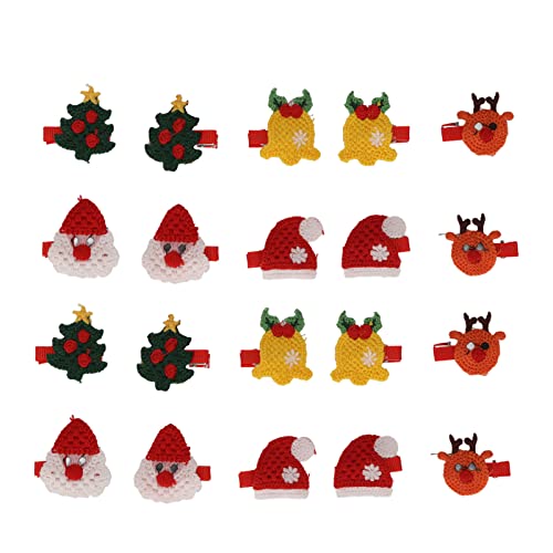 Hunde-Haarspangen, 20 Stück, Weihnachtliche Haustier-Haarspange, Handgefertigt, Exquisite, Schöne, Süße Haarnadeln Haustiere, Katzen, Kätzchen, Hunde, Welpen, Kleine Mädchen von Hiraith