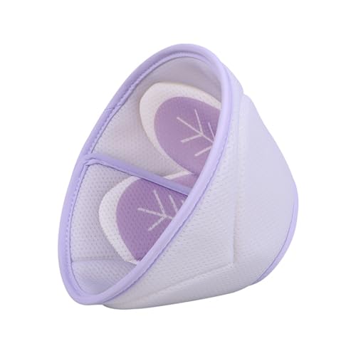 Hislaves Cat Cone Collar Pet Collar Adjustable Soft Cat Recovery Collar Comfortable Breathable Pet Cone Collar for Post-surgery Tapered Cat Cone Collar Purple L von Hislaves