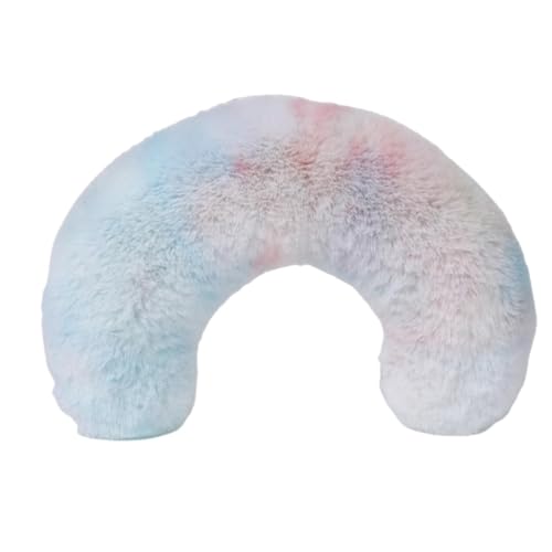 Hislaves Pet Neck Support Cushion Pet Cushion Comfortable Neck Support for Dogs Cats Soft Plush Fabric Machine Washable Dog Cushion Multicolor 1 von Hislaves