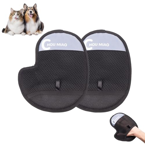 Pet Hair Removal Glove, Elektrostatik Pet Hair Remover Glove für Katzen & Hunde, Wiederverwendbare Haustierhaarbürste für Sofa, Möbel, Teppich, Vorhänge – Grooming Handschuhe gegen Tierhaare (2 Stück) Pet Hair Removal Glove, Elektrostatik Pet Hair Remover Glove für Katzen & Hunde, Wiederverwendbare Haustierhaarbürste für Sofa, Möbel, Teppich, Vorhänge – Grooming Handschuhe gegen Tierhaare (2 Stück) von Hislaves