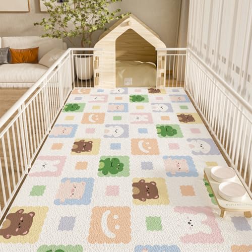 Hixingo Napfunterlage für Hunde und Katze, PVC Futtermatte für Haustierfutter Saugfähige Schnelltrocknend Hundenapf Unterlage rutschfeste Futterunterlage Katze Waschbar (Süßes Karomuster,120 * 160cm) Hixingo Napfunterlage für Hunde und Katze, PVC Futtermatte für Haustierfutter Saugfähige Schnelltrocknend Hundenapf Unterlage rutschfeste Futterunterlage Katze Waschbar (Süßes Karomuster,120 * 160cm) von Hixingo