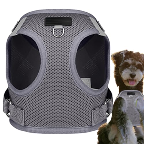 Adjustable Harness Reflective Strips, Pet Harness Tracker Slot, Soft Breathable Small Dog Harness, Soft Breathable Design, Adjustable Pet Harness, Easy to Use, Portable for Walking Running Training Adjustable Harness Reflective Strips, Pet Harness Tracker Slot, Soft Breathable Small Dog Harness, Soft Breathable Design, Adjustable Pet Harness, Easy to Use, Portable for Walking Running Training von Hjatirace