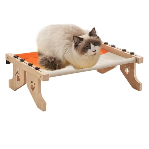 Cat Perch Windowsill, Wooden Cat Bed Nesting Seat, Adjustable Cat Windowsill Nest, Cat Hammock Seat, Cat Nesting Bed, Easy to Use, Portable for Sleeping Playing Climbing Cat Perch Windowsill, Wooden Cat Bed Nesting Seat, Adjustable Cat Windowsill Nest, Cat Hammock Seat, Cat Nesting Bed, Easy to Use, Portable for Sleeping Playing Climbing von Hjatirace