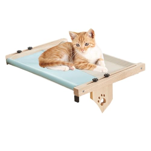 Cat Perch Windowsill, Wooden Cat Bed Nesting Seat, Adjustable Cat Windowsill Nest, Cat Hammock Seat, Cat Nesting Bed, Easy to Use, Portable for Sleeping Playing Climbing Cat Perch Windowsill, Wooden Cat Bed Nesting Seat, Adjustable Cat Windowsill Nest, Cat Hammock Seat, Cat Nesting Bed, Easy to Use, Portable for Sleeping Playing Climbing von Hjatirace