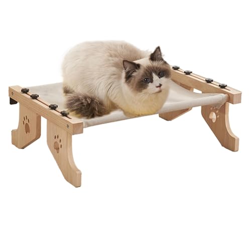 Cat Perch Windowsill, Wooden Cat Bed Nesting Seat, Adjustable Cat Windowsill Nest, Cat Hammock Seat, Cat Nesting Bed, Easy to Use, Portable for Sleeping Playing Climbing Cat Perch Windowsill, Wooden Cat Bed Nesting Seat, Adjustable Cat Windowsill Nest, Cat Hammock Seat, Cat Nesting Bed, Easy to Use, Portable for Sleeping Playing Climbing von Hjatirace