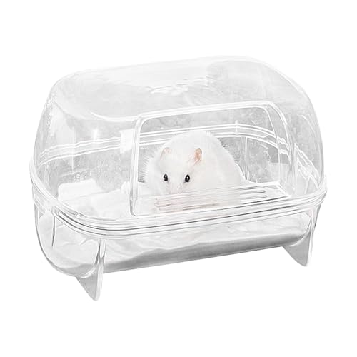 Hamster Sand Bath Container, Transparent Sand Bath Shower Room, Small Animal Habitat Decor, Digging Sand Container, Digging Container Heighten, Easy to Use, Portable for Hamsters Gerbils Hamster Sand Bath Container, Transparent Sand Bath Shower Room, Small Animal Habitat Decor, Digging Sand Container, Digging Container Heighten, Easy to Use, Portable for Hamsters Gerbils von Hjatirace
