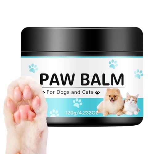 Hjatirace Dog Paw Balm, Paw Pad Lotion, Licksafe Paw Wax, Paw Protectors Cream, Moisturizing Paw Butter, Moisturizing Paw Care Cream Licksafe Protection Wax for Pets Dogs Hjatirace Dog Paw Balm, Paw Pad Lotion, Licksafe Paw Wax, Paw Protectors Cream, Moisturizing Paw Butter, Moisturizing Paw Care Cream Licksafe Protection Wax for Pets Dogs von Hjatirace