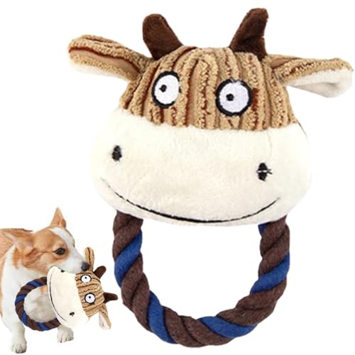 Hjatirace Dog Stuffed Animals Chew Toy, Cartoon Dog Squeaky Toys, Plush Dog Toy, Wear Resistant Plush Dogs Chew Toy, Indestructible Interactive Dog Teething Toys, Easy to Use, Portable for Pets Hjatirace Dog Stuffed Animals Chew Toy, Cartoon Dog Squeaky Toys, Plush Dog Toy, Wear Resistant Plush Dogs Chew Toy, Indestructible Interactive Dog Teething Toys, Easy to Use, Portable for Pets von Hjatirace
