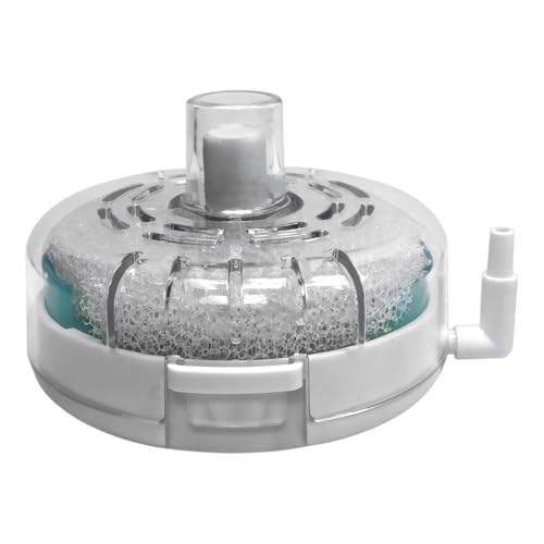 Hjatirace Mini-Aquariumfilter, Kleine Aquariumfilterpumpe, Schildkrötenpanzerlüger, Vielseitige Anwendung, Platzspargröße, 8x8x5,5 cm, Für Salzwasser, Zucht, Süßwasser Hjatirace Mini-Aquariumfilter, Kleine Aquariumfilterpumpe, Schildkrötenpanzerlüger, Vielseitige Anwendung, Platzspargröße, 8x8x5,5 cm, Für Salzwasser, Zucht, Süßwasser von Hjatirace