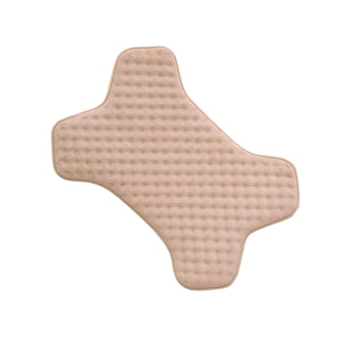 Hjatirace Unzerstörbares Hundebett, kaufestes Hundebett, Knochenform, Welpenmatte, maschinenwaschbar, hält Haustiere zu allen Jahreszeiten bequem, Gold, Grau, für Wohnzimmer von Hjatirace