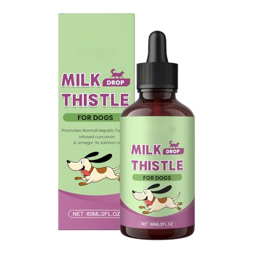 Hundeleber -Supplement, flüssiger Komfort, 60 ml, flüssige Leberabfälle, PET -Nahrungsergänzungsmittel, Ernährungsschub für kleine mittelgroße Rassen Katzen Hunde Hunde von Hjatirace