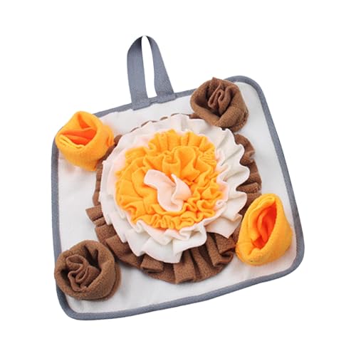 Pet Sniffing Mat, Pet Bunny Foraging Mat, Sniff Mat Interactive, Dog Treat Dispenser Sniff Mat, Slow Feeding Foraging Mat, Easy to Use, Portable for Daily Entertainment Training Foraging Pet Sniffing Mat, Pet Bunny Foraging Mat, Sniff Mat Interactive, Dog Treat Dispenser Sniff Mat, Slow Feeding Foraging Mat, Easy to Use, Portable for Daily Entertainment Training Foraging von Hjatirace