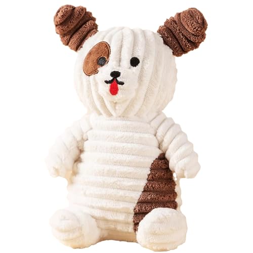 Plüschhundspielzeug, Interaktiver Hund Plüsch, Quietschende Spielzeug, Sanft Auf Zähnen Und Zahnfleisch, Bietet Mentale Stimulation, 24 cm/9,45 Zoll, Blau, Gelb, Weiß, Für Haustiere Plüschhundspielzeug, Interaktiver Hund Plüsch, Quietschende Spielzeug, Sanft Auf Zähnen Und Zahnfleisch, Bietet Mentale Stimulation, 24 cm/9,45 Zoll, Blau, Gelb, Weiß, Für Haustiere von Hjatirace