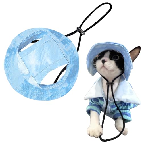 Hjvvr Katzenhut, Hase, Hase und Hund, Blau Hjvvr Katzenhut, Hase, Hase und Hund, Blau von Hjvvr