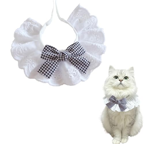 Hjvvr Lätzchen für Hunde und Katzen, Halsbanddekoration, Katzenschal, niedliches Geburtstagsparty-Zubehör Hjvvr Lätzchen für Hunde und Katzen, Halsbanddekoration, Katzenschal, niedliches Geburtstagsparty-Zubehör von Hjvvr