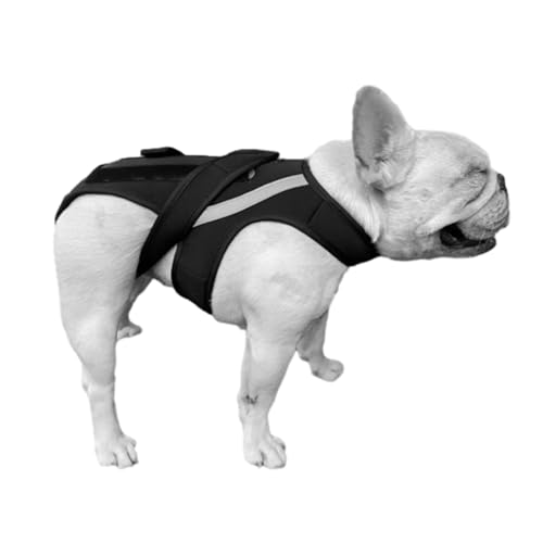 Hjyokuso Dog Back Brace M - Rückenstützweste für Hunde mit IVDD, Bandscheibenvorfall, Arthritis - Atmungsaktives, verstellbares Design für mittelgroße Hunde wie Cocker Spaniel, Beagle, Shih Tzu von Hjyokuso