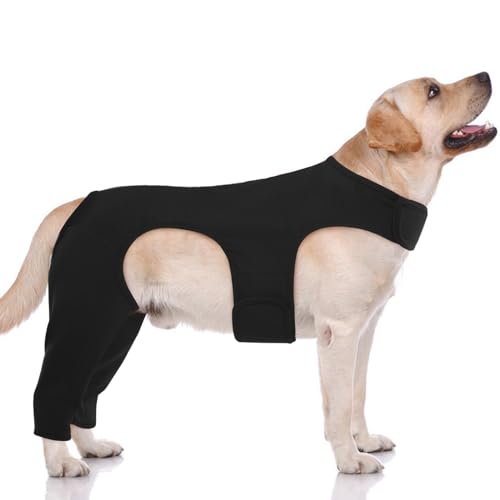 Hjyokuso Genesungsanzug für Hunde, Chirurgie-Anzug, Beinchirurgie-Anzug, Leckärmel für Hinterbeine, Ellenbogenschutz, Hunde-Ärmel gegen Lecken von Bissen, vermeidet Wundinfektionen – Größe XL Hjyokuso Genesungsanzug für Hunde, Chirurgie-Anzug, Beinchirurgie-Anzug, Leckärmel für Hinterbeine, Ellenbogenschutz, Hunde-Ärmel gegen Lecken von Bissen, vermeidet Wundinfektionen – Größe XL von Hjyokuso