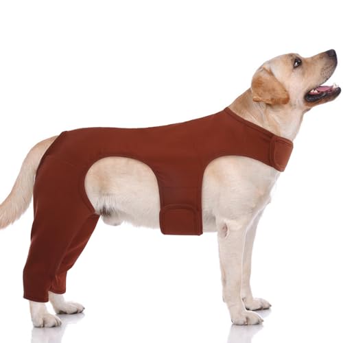 Hjyokuso Genesungsanzug für Hunde, Chirurgie-Anzug, Beinchirurgie-Anzug, Leckärmel für Hinterbeine, Ellenbogenschutz, Hunde-Ärmel gegen Lecken von Bissen, vermeidet Wundinfektionen – Größe XL Hjyokuso Genesungsanzug für Hunde, Chirurgie-Anzug, Beinchirurgie-Anzug, Leckärmel für Hinterbeine, Ellenbogenschutz, Hunde-Ärmel gegen Lecken von Bissen, vermeidet Wundinfektionen – Größe XL von Hjyokuso