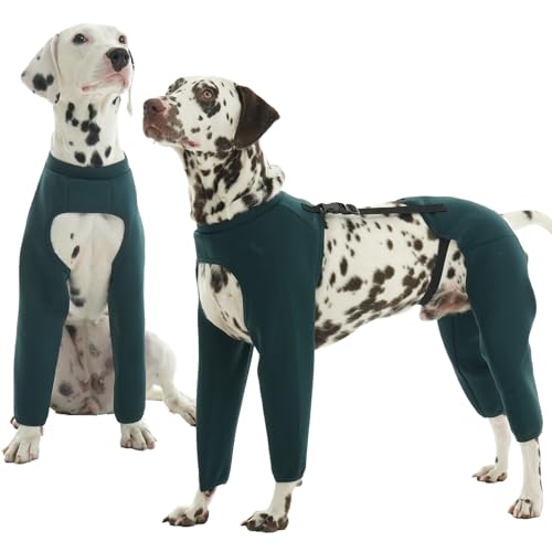 Hjyokuso Hundebody Nach Op XL, Op Body Hund Lange Beine, Leckschutz Hund für Hinterbein Vorderbein, Wundschutzanzüge für Hunde, Ellbogenschoner für Hunde, Recovery Sleeve Hund, E-Kragen Alternative Hjyokuso Hundebody Nach Op XL, Op Body Hund Lange Beine, Leckschutz Hund für Hinterbein Vorderbein, Wundschutzanzüge für Hunde, Ellbogenschoner für Hunde, Recovery Sleeve Hund, E-Kragen Alternative von Hjyokuso