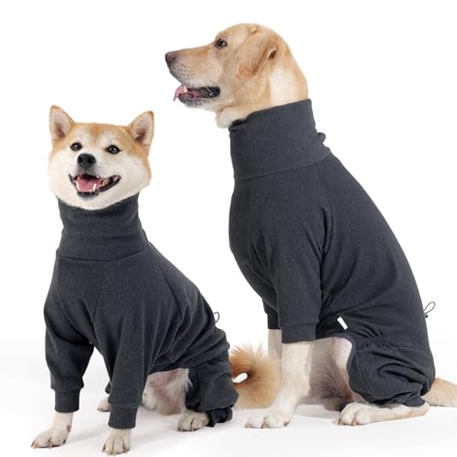 Hjyokuso Hundepullover, Hundepullover für kleine, mittelgroße und große Hunde, Fleece-Pullover, Hundepullover mit Beinen, warmer Hundepullover, Hundepullover mit Geschirrloch, Hundemantel, Hjyokuso Hundepullover, Hundepullover für kleine, mittelgroße und große Hunde, Fleece-Pullover, Hundepullover mit Beinen, warmer Hundepullover, Hundepullover mit Geschirrloch, Hundemantel, von Hjyokuso