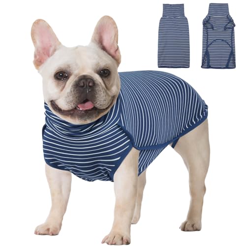 Hjyokuso Hundepullover aus Fleece, Warmer und Leichter Pullover-Pyjama-Mantel, Welpenkleidungsjacke für Herbst und Winter bei kaltem Wetter für kleine, mittelgroße und große Hunde von Hjyokuso