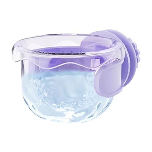 Hlagmix Futterschale für Vögel, klein, auslaufsicher, zum Füttern, Trinken, Papageien, Nymphensittiche, Aras, Reiseträger, für drinnen und draußen, Voliere, Garten von Hlagmix
