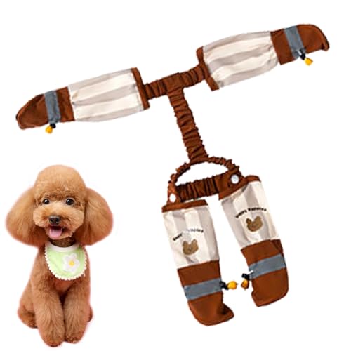 Hlagmix Hose für Hunde, niedliche Welpenkleidung mit Schuhen – Haustierbedarf, bequeme Hundebekleidung für den täglichen Gebrauch, Spaziergänge, Park, Garten, Zuhause, Innenbereich, Reisen, Abenteuer von Hlagmix