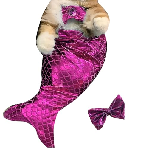 Hlagmix Hunde-Meerjungfrau-Kostüm, Meerjungfrauenschwanz für Katzen | Meerjungfrauenschwanz-Kleidung, Pailletten-Meerjungfrauenkleid - Katzen-Hunde-Outfit, weiche, lustige Haustier-Kostüme, Hlagmix Hunde-Meerjungfrau-Kostüm, Meerjungfrauenschwanz für Katzen | Meerjungfrauenschwanz-Kleidung, Pailletten-Meerjungfrauenkleid - Katzen-Hunde-Outfit, weiche, lustige Haustier-Kostüme, von Hlagmix