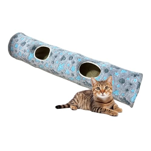 Hlagmix Kätzchentunnel – im Dunkeln leuchtender Langer Katzentunnel – unterhaltsames Katzenspielzeug, Katzenspieltunnel, Versteckspiel für Katzen zum Nickerchen und Spielen Hlagmix Kätzchentunnel – im Dunkeln leuchtender Langer Katzentunnel – unterhaltsames Katzenspielzeug, Katzenspieltunnel, Versteckspiel für Katzen zum Nickerchen und Spielen von Hlagmix