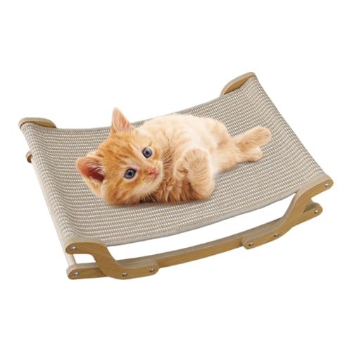 Hlagmix Katzen Loungesessel | Katzenschlafstuhl,Schaukelnde Sofaliege Für Kitten Mit Kühlender Liegefläche Für Innen Außen Balkon Wohnzimmer Garten Bei Hlagmix Katzen Loungesessel | Katzenschlafstuhl,Schaukelnde Sofaliege Für Kitten Mit Kühlender Liegefläche Für Innen Außen Balkon Wohnzimmer Garten Bei von Hlagmix