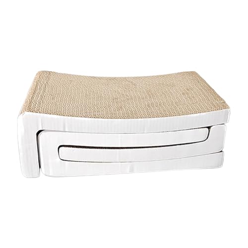 Hlagmix Katzenkratzbrett Aus Pappe - Wellpappe Katzenspielmatte - Robustes Kratzbrett Mit Spiel- Und Klettermöglichkeiten Für Innen- Und Außenbereich Sowie Fensterecke & Ruheplatz Hlagmix Katzenkratzbrett Aus Pappe - Wellpappe Katzenspielmatte - Robustes Kratzbrett Mit Spiel- Und Klettermöglichkeiten Für Innen- Und Außenbereich Sowie Fensterecke & Ruheplatz von Hlagmix