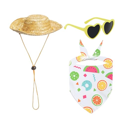 Hlagmix Kleidung Für Gänse - Outdoor Gänse Outfits,Strandurlaub Thema Sonnenbrille Strohhut Für Pool Fensterdekoration Hochzeit Am Meer von Hlagmix