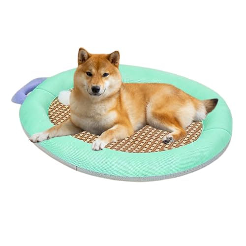 Hlagmix Kühlmatte Für Hunde | Haustier Tragbare Weiche Unterlage | Unzerstörbare Kühlkissen Liege Für Hunde Und Katzen Für Zuhause Und Reisen von Hlagmix