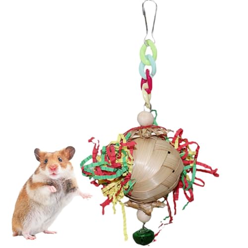 Hlagmix Vogelfutterspielzeug, Sittichspielzeug, Buntes Papageien-Futterspielzeug mit Glocke, Vogelkäfigzubehör, bissfest mit Metallhaken für Nymphensittiche, Liebesvögel, Sittiche, Sittiche Hlagmix Vogelfutterspielzeug, Sittichspielzeug, Buntes Papageien-Futterspielzeug mit Glocke, Vogelkäfigzubehör, bissfest mit Metallhaken für Nymphensittiche, Liebesvögel, Sittiche, Sittiche von Hlagmix