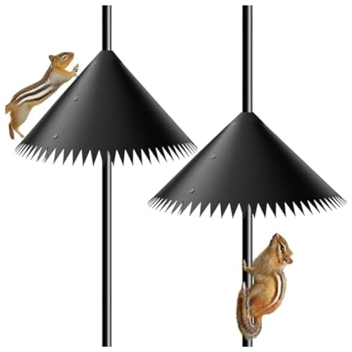 Hlennotor 2 St¨¹ck Eichh?rnchen-Schutz f¨¹r Vogelfutterpfosten, Eichh?rnchen-Schutz zum Schutz H?ngender Vogelfutterspender, 35,6 cm, f¨¹r Den Au?enbereich Hlennotor 2 St¨¹ck Eichh?rnchen-Schutz f¨¹r Vogelfutterpfosten, Eichh?rnchen-Schutz zum Schutz H?ngender Vogelfutterspender, 35,6 cm, f¨¹r Den Au?enbereich von Hlennotor