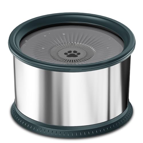 Hlennotor 6,5-L-Wassernapf f¨¹r Hunde, 1,6 Gallonen, Supergro?es Fassungsverm?gen, Auslaufsicherer Wassernapf f¨¹r Hunde, Auslaufsicherer Wasserspender Aus Edelstahl, (B) von Hlennotor