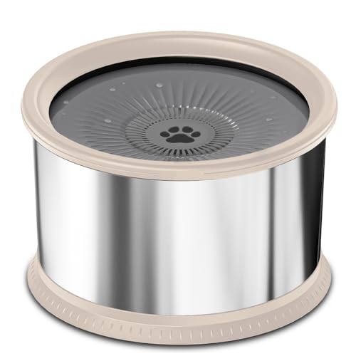 Hlennotor 6,5-L-Wassernapf f¨¹r Hunde, 1,6 Gallonen, Supergro?es Fassungsverm?gen, Auslaufsicherer Wassernapf f¨¹r Hunde, Auslaufsicherer Wasserspender Aus Edelstahl, Langlebig (V) von Hlennotor