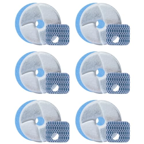 Hlennotor 6 Packersatzfilter f¨¹r Katzenwasserbrunnen, 4,1 - -Durchmesser Automatischer Haustierbrunnen Hlennotor 6 Packersatzfilter f¨¹r Katzenwasserbrunnen, 4,1 - -Durchmesser Automatischer Haustierbrunnen von Hlennotor