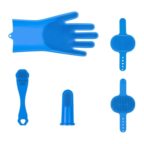 Hlennotor 6-Teiliges Haustierpflegeset Hundebadehandschuhe Tiermassageb¨¹rste Katzen- und Hundebadeb¨¹rste Hlennotor 6-Teiliges Haustierpflegeset Hundebadehandschuhe Tiermassageb¨¹rste Katzen- und Hundebadeb¨¹rste von Hlennotor
