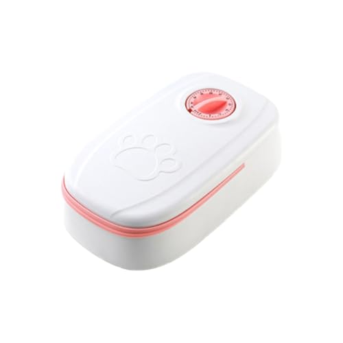 Hlennotor Haustier-Automatikfutterspender mit Timer, Automatischer Hundefuttertrockenspender, Automatischer Katzenfutterspender, Zeitgesteuerter Katzenfutterspender f¨¹r Katzen und Hunde in Pink Hlennotor Haustier-Automatikfutterspender mit Timer, Automatischer Hundefuttertrockenspender, Automatischer Katzenfutterspender, Zeitgesteuerter Katzenfutterspender f¨¹r Katzen und Hunde in Pink von Hlennotor