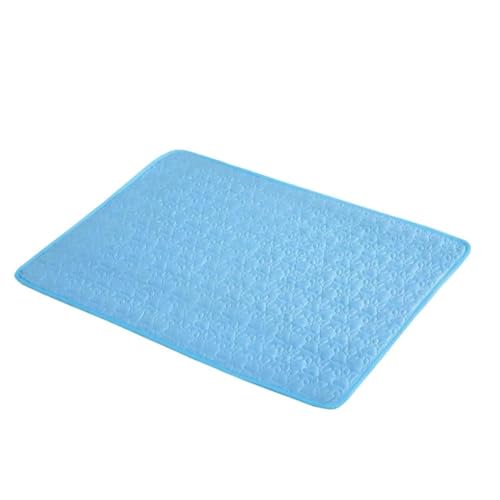 Hlennotor K¨¹hlmatte f¨¹r Hunde Sommerhundek¨¹hlungsmatte f¨¹r Haustierversorgungen Nicht-Schlupf-Schlafpad Sommerzubeh?r L von Hlennotor