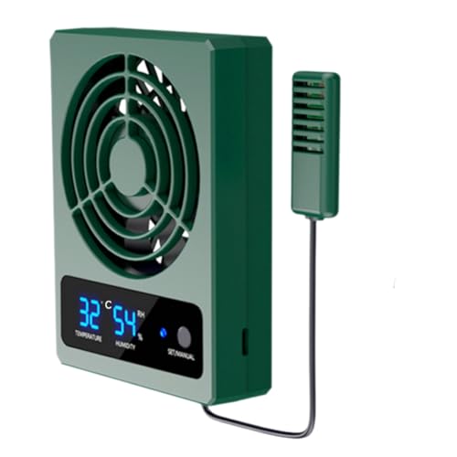 Hlennotor Terrarium und f¨¹r Reptiliengeh?usel¨¹ftungsventilationsventilat mit Feuchtigkeitssensor und Hochtemperaturalarm, L¨¹fterentfeuchtereinheit ¡æ Hlennotor Terrarium und f¨¹r Reptiliengeh?usel¨¹ftungsventilationsventilat mit Feuchtigkeitssensor und Hochtemperaturalarm, L¨¹fterentfeuchtereinheit ¡æ von Hlennotor