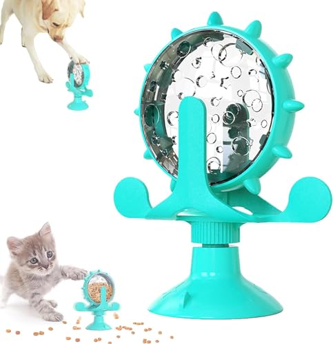 Hliloy Riesenrad Leckerli-Spielzeug, Katze Hund Puzzle undichte Spielzeuge, Interaktives Katzenspielzeug Langsamer Feeder, Lustiges Katzenspielzeug Pet Treats Anreicherung Spielzeug, Katzenfutter Hliloy Riesenrad Leckerli-Spielzeug, Katze Hund Puzzle undichte Spielzeuge, Interaktives Katzenspielzeug Langsamer Feeder, Lustiges Katzenspielzeug Pet Treats Anreicherung Spielzeug, Katzenfutter von Hliloy