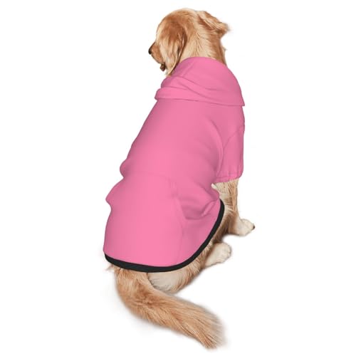 Hunde-Kapuzenpullover für mittelgroße und große Hunde – weiche Polyester-Haustierkleidung, geeignet für alle Jahreszeiten von Hmbgfw