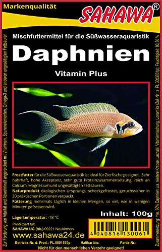 Daphnia (Wasserflöhe) Frostfutter 500g von Hobby Aqua